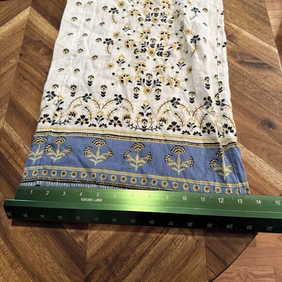 Joie Pants Wide Leg Linen Floral Pockets Bohemian Cropped Women’s Small - Picture 8 of 9